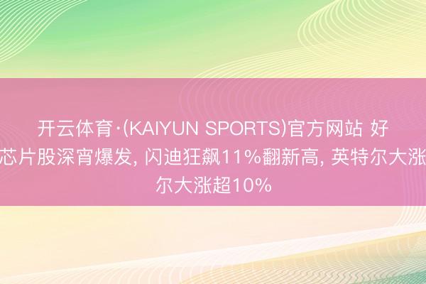 开云体育·(KAIYUN SPORTS)官方网站 好意思股芯片股深宵爆发， 闪迪狂飙11%翻新高， 英特尔大涨超10%
